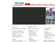 Tablet Screenshot of becap.com